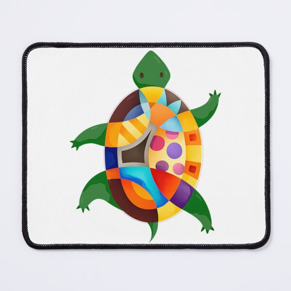 Item preview, Abstracted Tortoise Spectrum Of Shapes Geometric Art designed and sold by sugarmapleart.