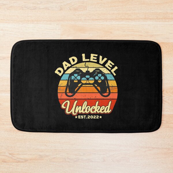 Item preview, Dad Level Unlocked Est 2022 Retro Gaming designed and sold by OlyvieArt.