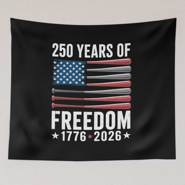 Item preview, 250 Years 250th Anniversary America Baseball Flag Patriotic designed and sold by TyraYoung.