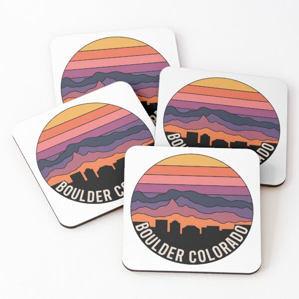 Item preview, Boulder Colorado: Mountains Skyline designed and sold by CircinusStore.