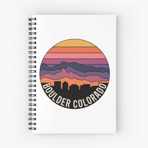 Item preview, Boulder Colorado: Mountains Skyline designed and sold by CircinusStore.