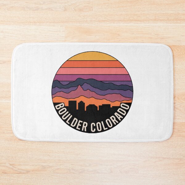 Item preview, Boulder Colorado: Mountains Skyline designed and sold by CircinusStore.
