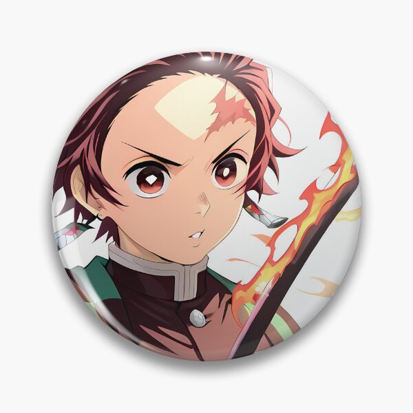 Item preview, Tanjiro Kamado Demon Slayer Flame Stance Dynamic Heroic Energy designed and sold by 108Recordings.