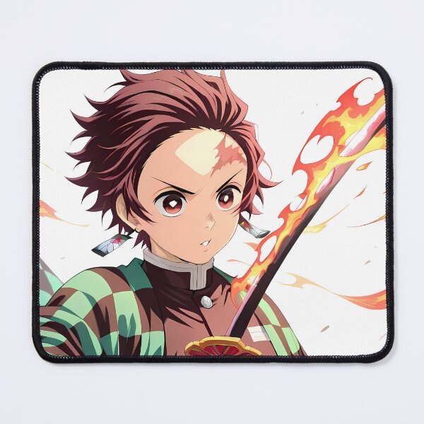 Item preview, Tanjiro Kamado Demon Slayer Flame Stance Dynamic Heroic Energy designed and sold by 108Recordings.