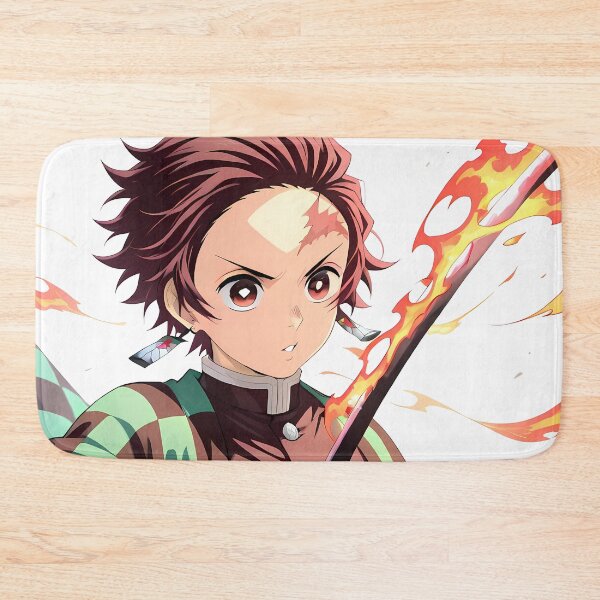 Item preview, Tanjiro Kamado Demon Slayer Flame Stance Dynamic Heroic Energy designed and sold by 108Recordings.