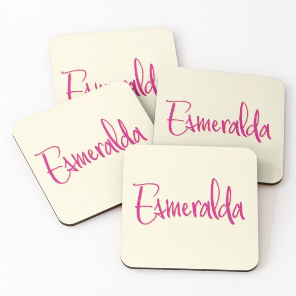 Item preview, ESMERALDA personalized type design designed and sold by CharlottePlaceArt.