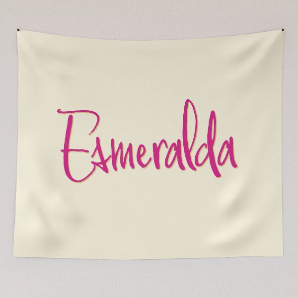 Item preview, ESMERALDA personalized type design designed and sold by CharlottePlaceArt.