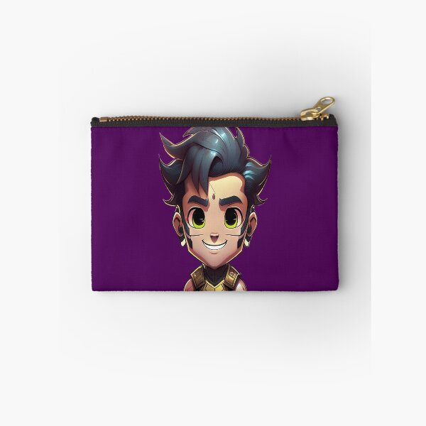 Item preview, Cool Anime Boy Chibi - Gaming Style Warrior Character designed and sold by MOHAMEDNOOR428.