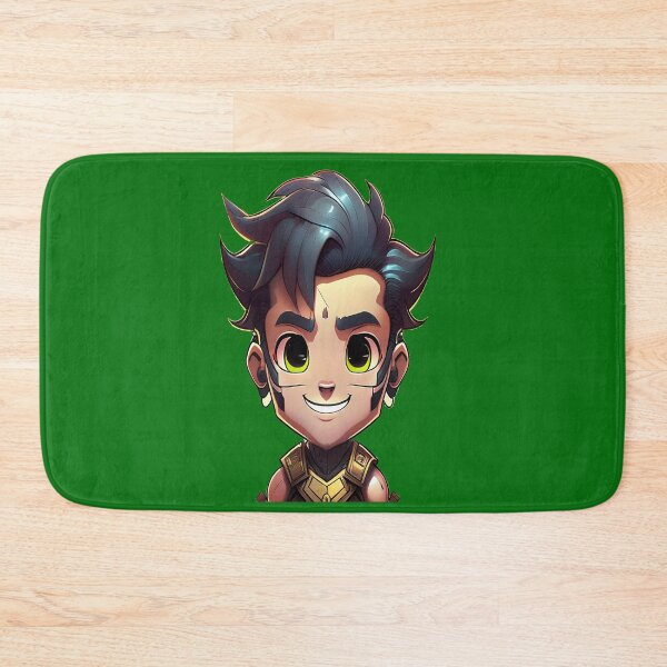 Item preview, Cool Anime Boy Chibi - Gaming Style Warrior Character designed and sold by MOHAMEDNOOR428.