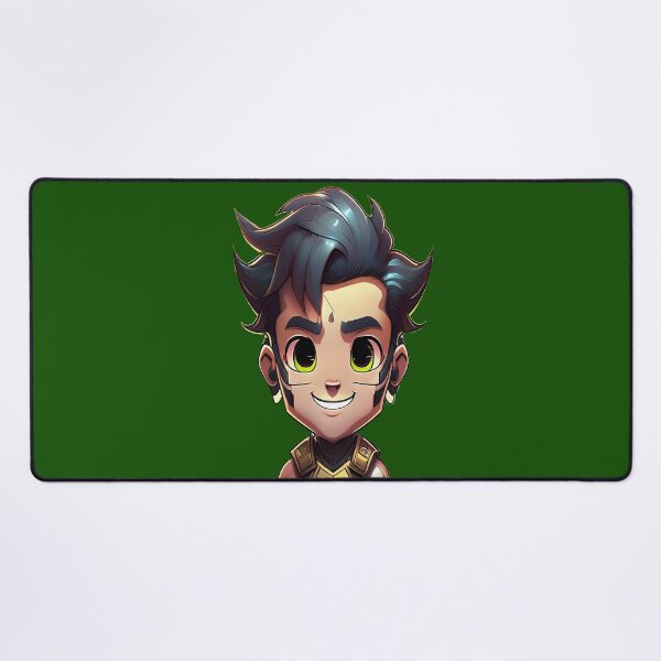 Item preview, Cool Anime Boy Chibi - Gaming Style Warrior Character designed and sold by MOHAMEDNOOR428.