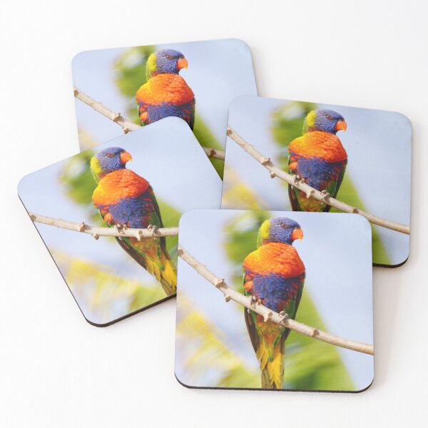 Item preview, Rainbow Lorikeet Portrait designed and sold by Travel_Butterfly.