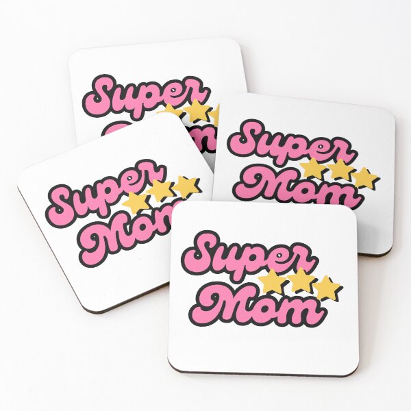 Item preview, Super Mom Aesthetic Heart - Retro Wobbly Line Art Edition designed and sold by Niji Hibana.