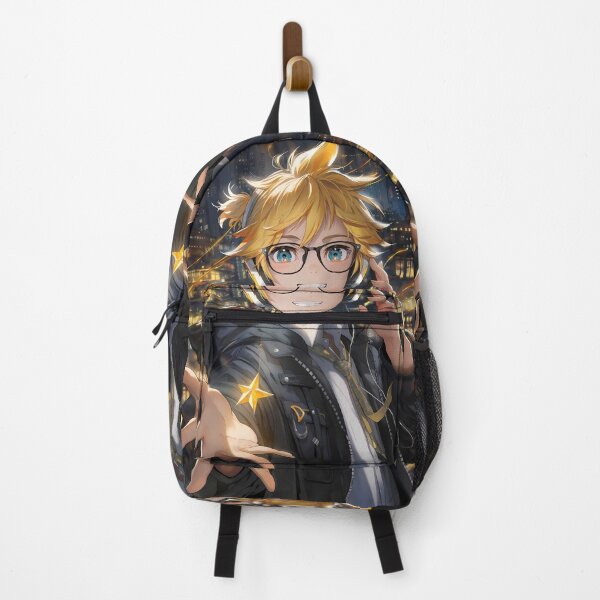 Item preview, Kagamine Len Vocaloid City Lights Headphones Smile designed and sold by 108Recordings.