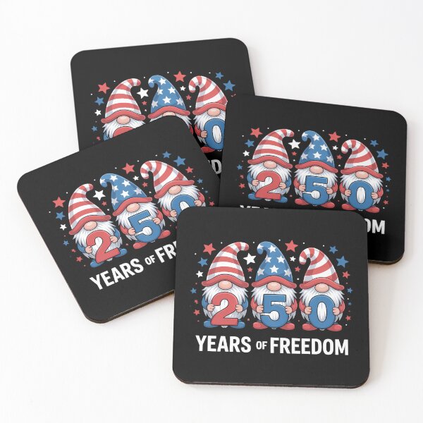 Item preview, 250 Years 250th Anniversary USA Patriotic 4th July Gnome designed and sold by TyraYoung.