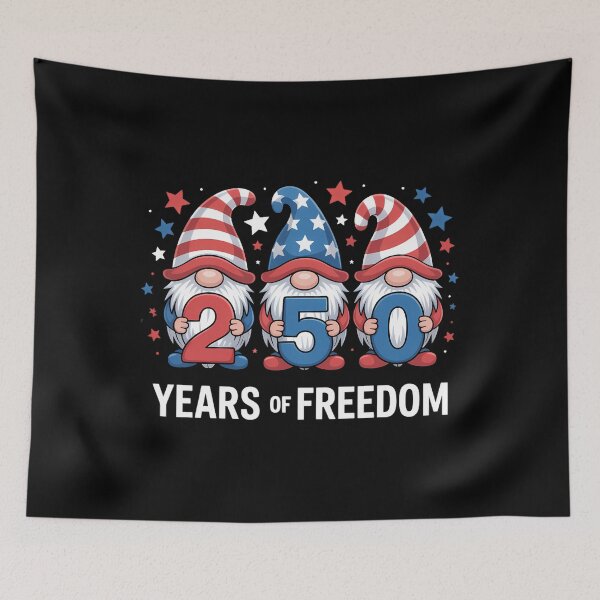 Item preview, 250 Years 250th Anniversary USA Patriotic 4th July Gnome designed and sold by TyraYoung.