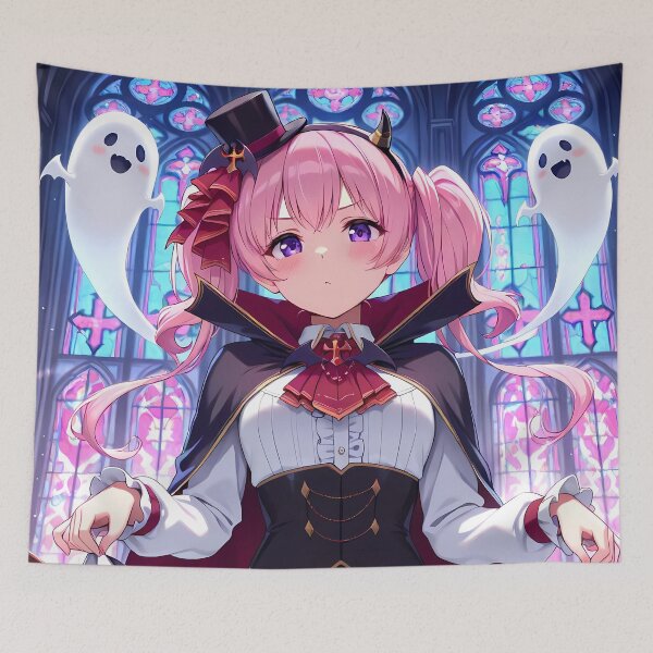 Item preview, Tsumugi Princess Connect Gothic Ghost Charm designed and sold by 108Recordings.