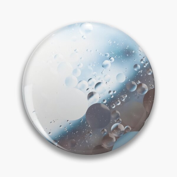 Item preview, Grey and white watercolor bubbles, water drops modern art designed and sold by TanalyFlowers.