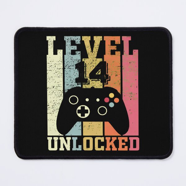 Item preview, Level 14 Unlocked Birthday Gamer Controller designed and sold by OlyvieArt.