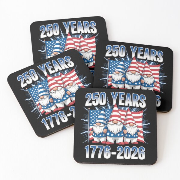 Item preview, 250 Years 250th Anniversary USA Gnomes American 4th of July designed and sold by TyraYoung.