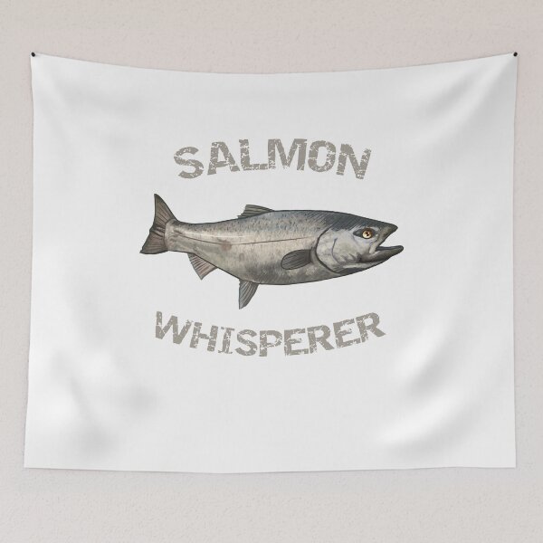 Item preview, Salmon Whisperer | Salmon | Alaska Fishing designed and sold by blueshore.