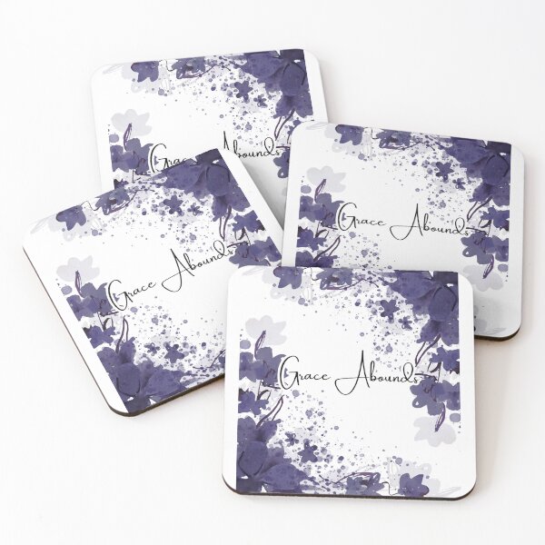 Item preview, Grace Abounds | Vintage Floral Typography & Botanical Art designed and sold by GraceAndGrain.