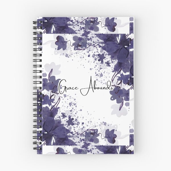 Item preview, Grace Abounds | Vintage Floral Typography & Botanical Art designed and sold by GraceAndGrain.