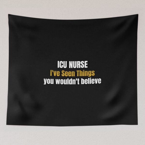 Item preview, ICU Nurse I've Seen Things | Funny Nurse Gift | Healthcare Worker Gift designed and sold by TheOmniaMarket.