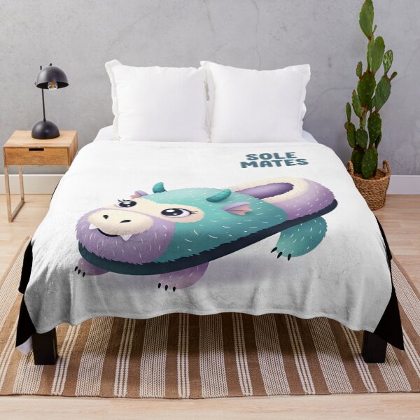Item preview, Cute Monster Slippers for Kids designed and sold by AbanoubStore.