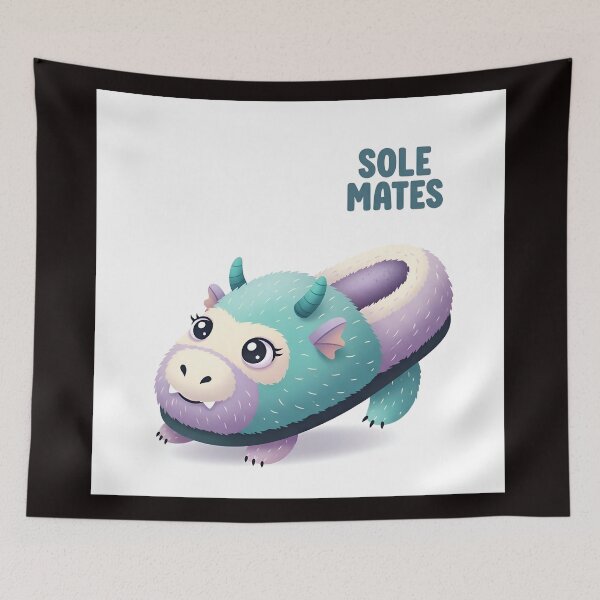Item preview, Cute Monster Slippers for Kids designed and sold by AbanoubStore.