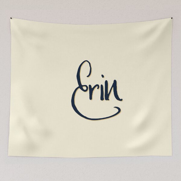Item preview, ERIN personalized type design designed and sold by CharlottePlaceArt.