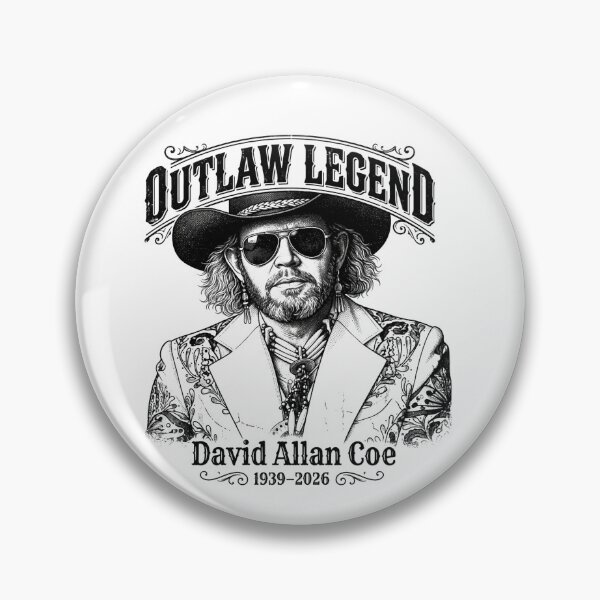 Item preview, David Allan Coe Outlaw Legend, 1939-2026 RIP, Music Lover Memorial designed and sold by DillonHuerta.