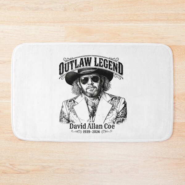 Item preview, David Allan Coe Outlaw Legend, 1939-2026 RIP, Music Lover Memorial designed and sold by DillonHuerta.