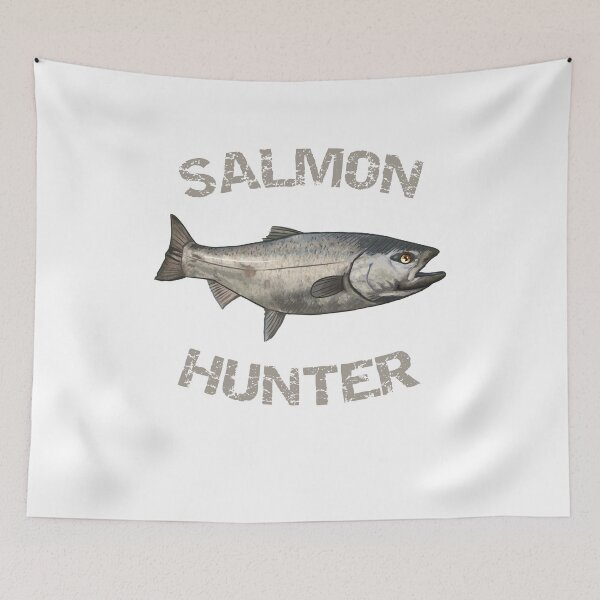 Item preview, Salmon Hunter | Salmon | Alaska Fishing designed and sold by blueshore.