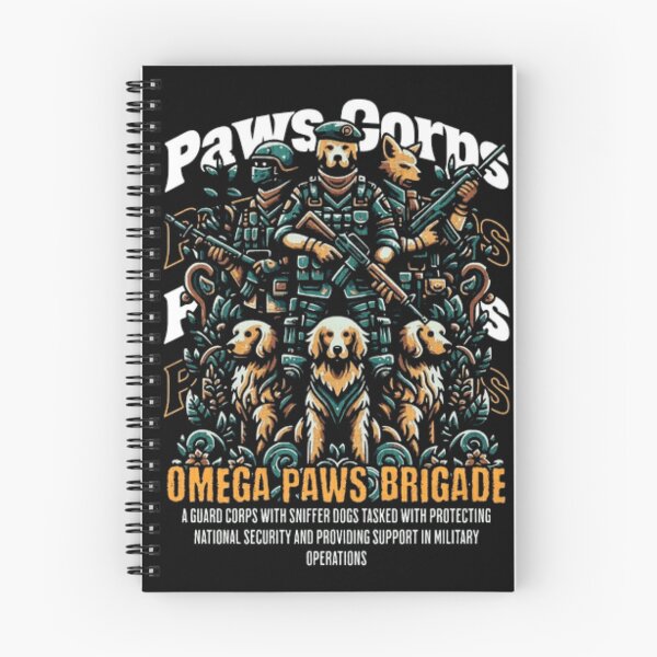 Item preview, Omega Paws Brigade – Tactical Military Canine Guard Corps Art designed and sold by GenZFashion000.