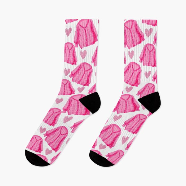 Item preview, Cute Cozy Sweater & Hearts Pattern – Soft Life Girl Aesthetic Print | Kawaii Fashion Illustration | Trendy Girly Decor & Gifts designed and sold by VirtuallyCreativ .