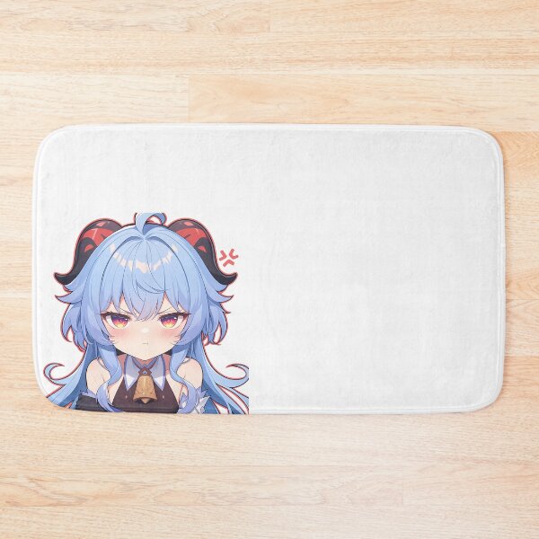 Item preview, Ganyu Genshin Impact Chibi Angry Kawaii Pout designed and sold by 108Recordings.