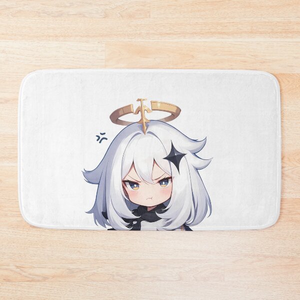 Item preview, Paimon Genshin Impact Chibi Angry Halo Pout designed and sold by 108Recordings.