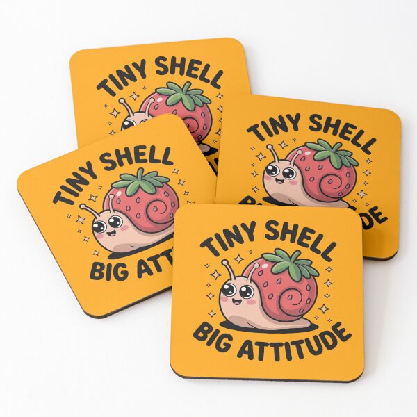 Item preview, Tiny Shell Big Attitude designed and sold by BhadzCheetah.