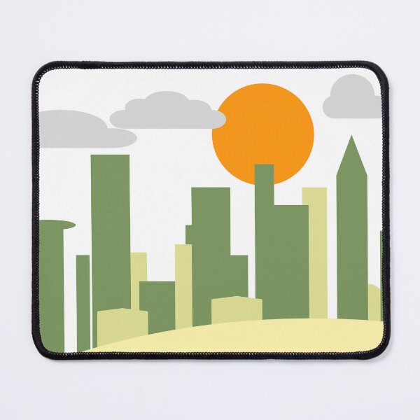 Item preview, Minimalist retro cityscape  designed and sold by Ravenyard.