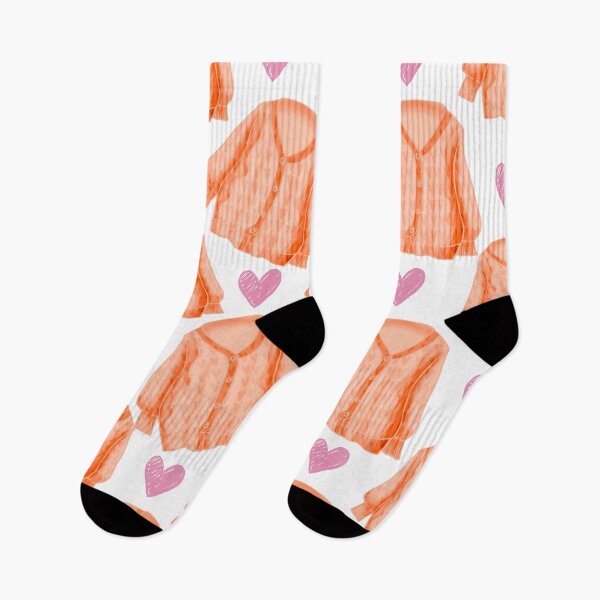 Item preview, Cute Cozy Sweater & Hearts Pattern – Soft Life Girl Aesthetic Print | Kawaii Fashion Illustration | Trendy Girly Decor & Gifts designed and sold by VirtuallyCreativ .