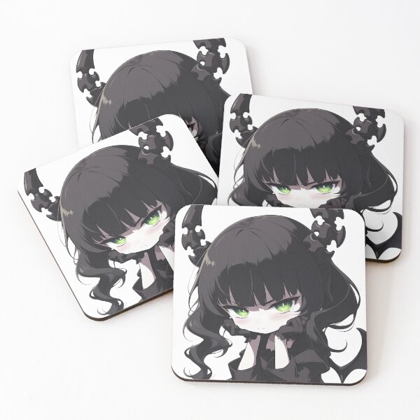Item preview, Dead Master Black Rock Shooter Chibi Gothic Green Eyes designed and sold by 108Recordings.