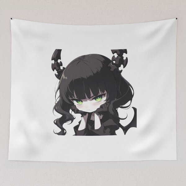Item preview, Dead Master Black Rock Shooter Chibi Gothic Green Eyes designed and sold by 108Recordings.
