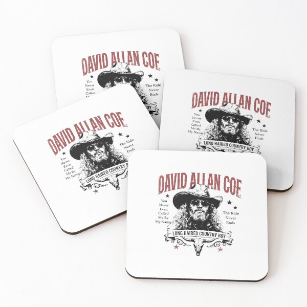 Item preview, David Allan Coe, Vintage Country Music designed and sold by DillonHuerta.