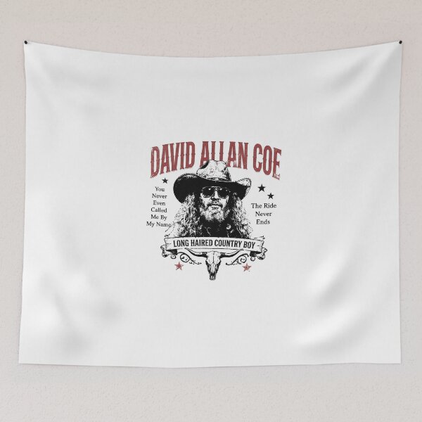 Item preview, David Allan Coe, Vintage Country Music designed and sold by DillonHuerta.