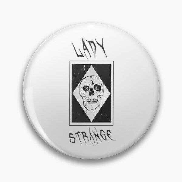 Artikelvorschau, Lady Strange Totenkopf-Design Schwarz entworfen und verkauft von Sufyano suf.
