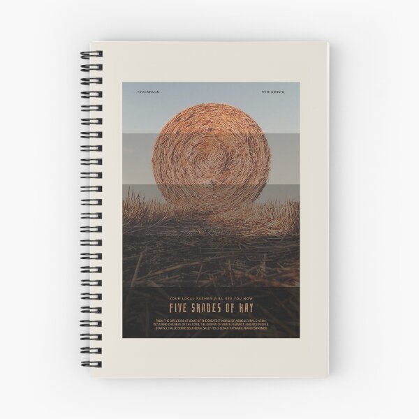 Item preview, Five Shades of Hay | Funny Movie Poster | Absurdist Wall Art | Parody Film Print designed and sold by ENNUI.AM.