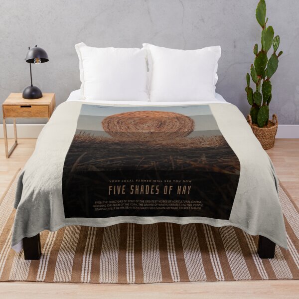Item preview, Five Shades of Hay | Funny Movie Poster | Absurdist Wall Art | Parody Film Print designed and sold by ENNUI.AM.