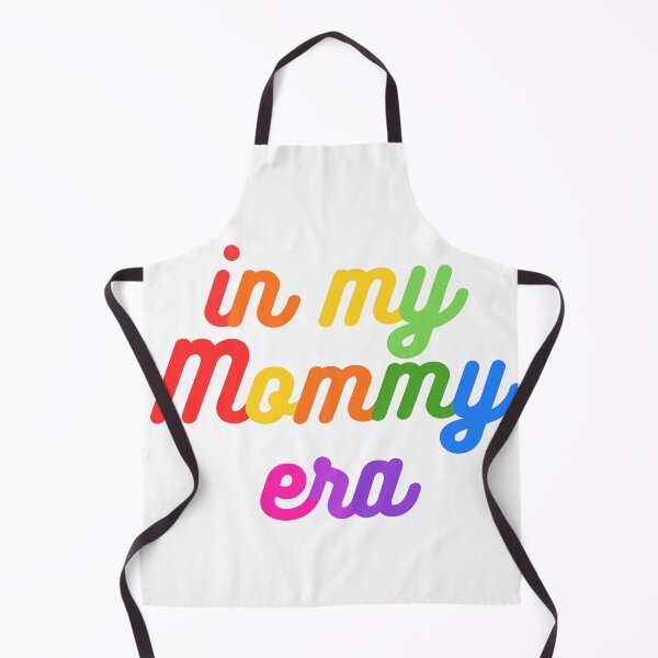 Item preview, In My Mommy Era Retro Typography - Vibrant Rainbow Aesthetic designed and sold by Niji Hibana.