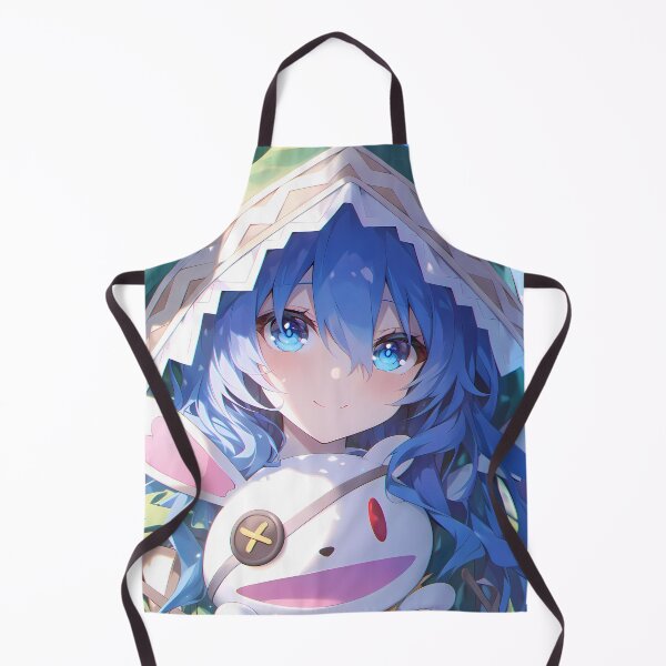 Item preview, Yoshino Himekawa Date A Live Cute Hoodie Bunny Plush Blue Hair designed and sold by 108Recordings.