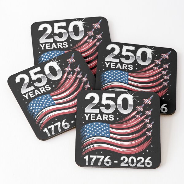 Item preview, 250 Years 1776-2026 USA Flag Fighter Jets 250th Birthday designed and sold by fizzstocmathepa.